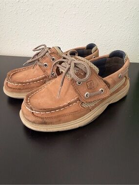 Sperry Kids Leather Boat Shoes